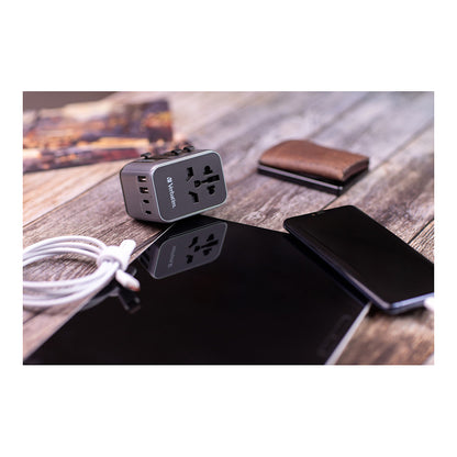 Verbatim Universal Reiseadapter UTA-03 2xUSB-A,3xUSB-C retail