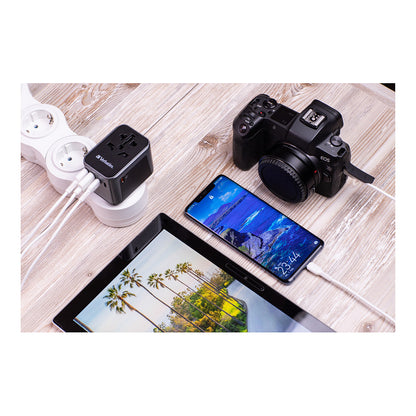 Verbatim Universal Reiseadapter UTA-03 2xUSB-A,3xUSB-C retail