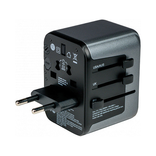 Verbatim Universal Reiseadapter UTA-03 2xUSB-A,3xUSB-C retail