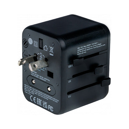 Verbatim Universal Reiseadapter UTA-02 mit 1xUSB-A, 1xUSB-C retail