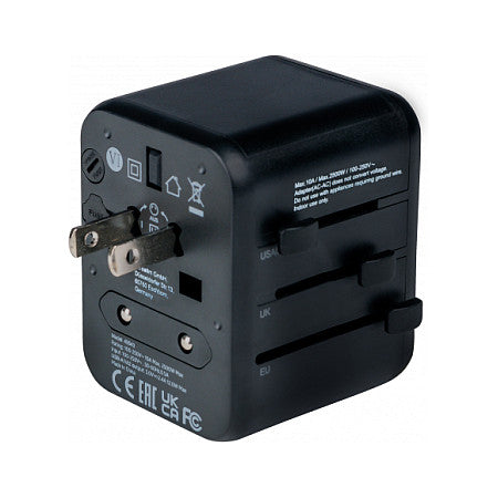 Verbatim Universal Reiseadapter UTA-01 mit 2xUSB-A retail
