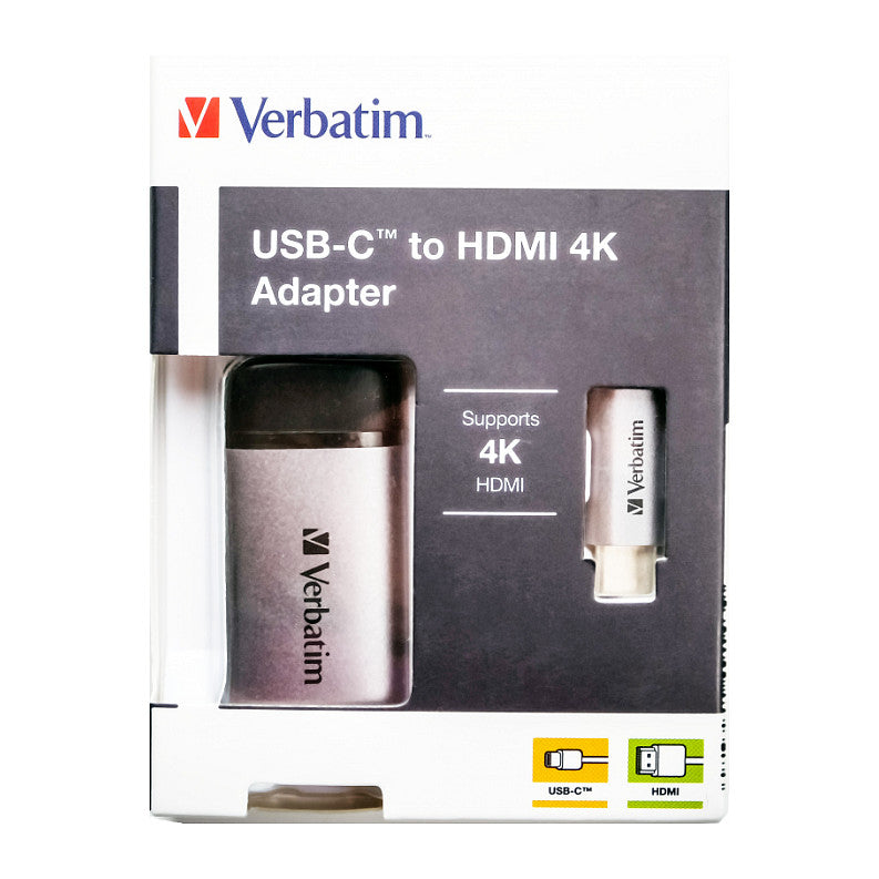 USB-C Verbatim zu HDMI 4K Adapter USB 3.1 GEN 1/HDMI