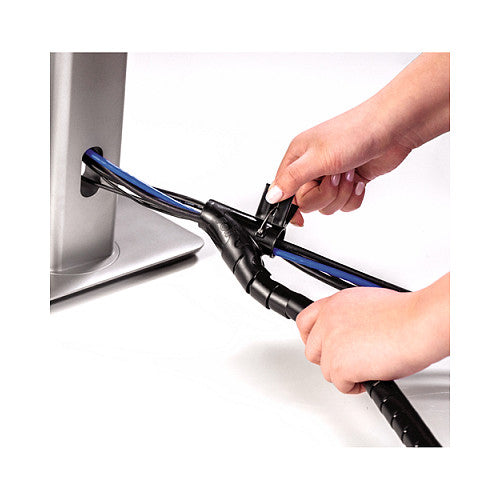 Fellowes Kabelordner Cablezip 2m schwarz