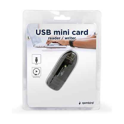 gembird USB Mini-Kartenleser/schreiber