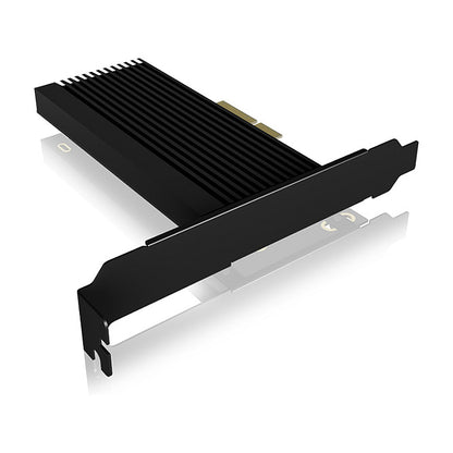 ICY BOX PCIe Erweiterungskarte mit Kühlkörper, M.2 NVMe SSD zu PCIe 4.0 x4