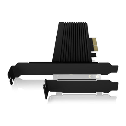 ICY BOX PCIe Erweiterungskarte mit Kühlkörper, M.2 NVMe SSD zu PCIe 4.0 x4