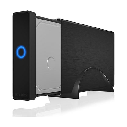 ICY BOX Ext. HDD-Gehäuse, 1x SATA 3,5" zu Type-C® - USB 3.1 Gen 2
