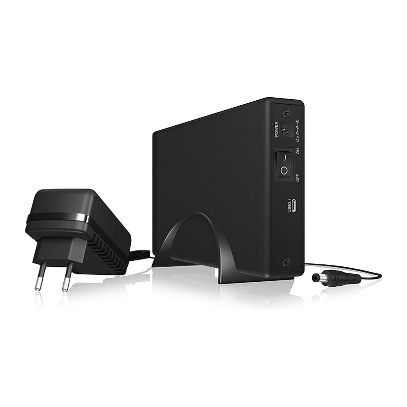 ICY BOX Ext. HDD-Gehäuse, 1x SATA 3,5" zu Type-C® - USB 3.1 Gen 2