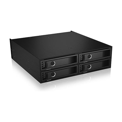 ICY BOX Backplane, 4x U.2 2,5" NVMe SSD (6-15 mm) für 1x 5,25" Schacht