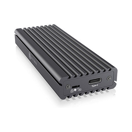 ICY BOX M.2 PCIe/SATA SSD Aluminiumgehäuse, USB 3.1 Type-C®, M-Key und B-Key oder B+M-Key Sockel