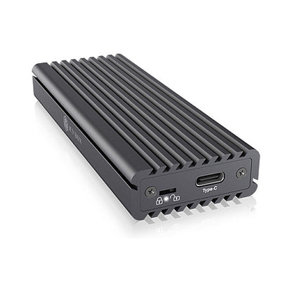 ICY BOX M.2 PCIe/SATA SSD Aluminiumgehäuse, USB 3.1 Type-C®, M-Key und B-Key oder B+M-Key Sockel