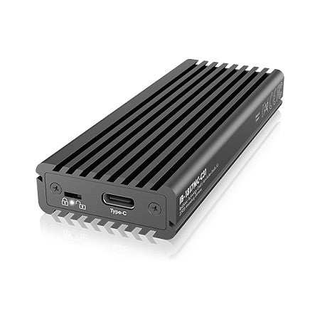 ICY BOX M.2 PCIe/SATA SSD Aluminiumgehäuse, USB 3.1 Type-C®, M-Key und B-Key oder B+M-Key Sockel