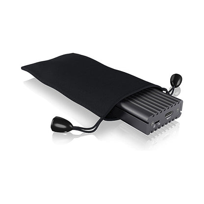 ICY BOX M.2 PCIe/SATA SSD Aluminiumgehäuse, USB 3.1 Type-C®, M-Key und B-Key oder B+M-Key Sockel