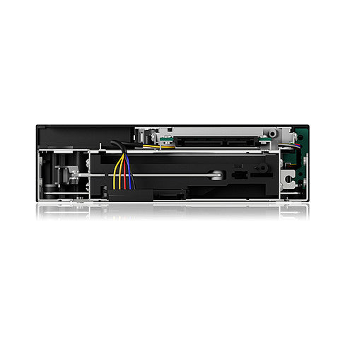 ICY BOX Wechselrahmen, 1x 2,5" + 1x 3,5" SATA/SAS zu 2xSATA Host, für 5,25" Einschub