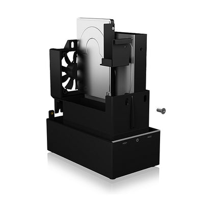 ICY BOX RAID-System, 2x 2,5"/ 3,5" HDD, 1x USB 3.1 (Gen 2) Host, 0/1/LARG./SING.