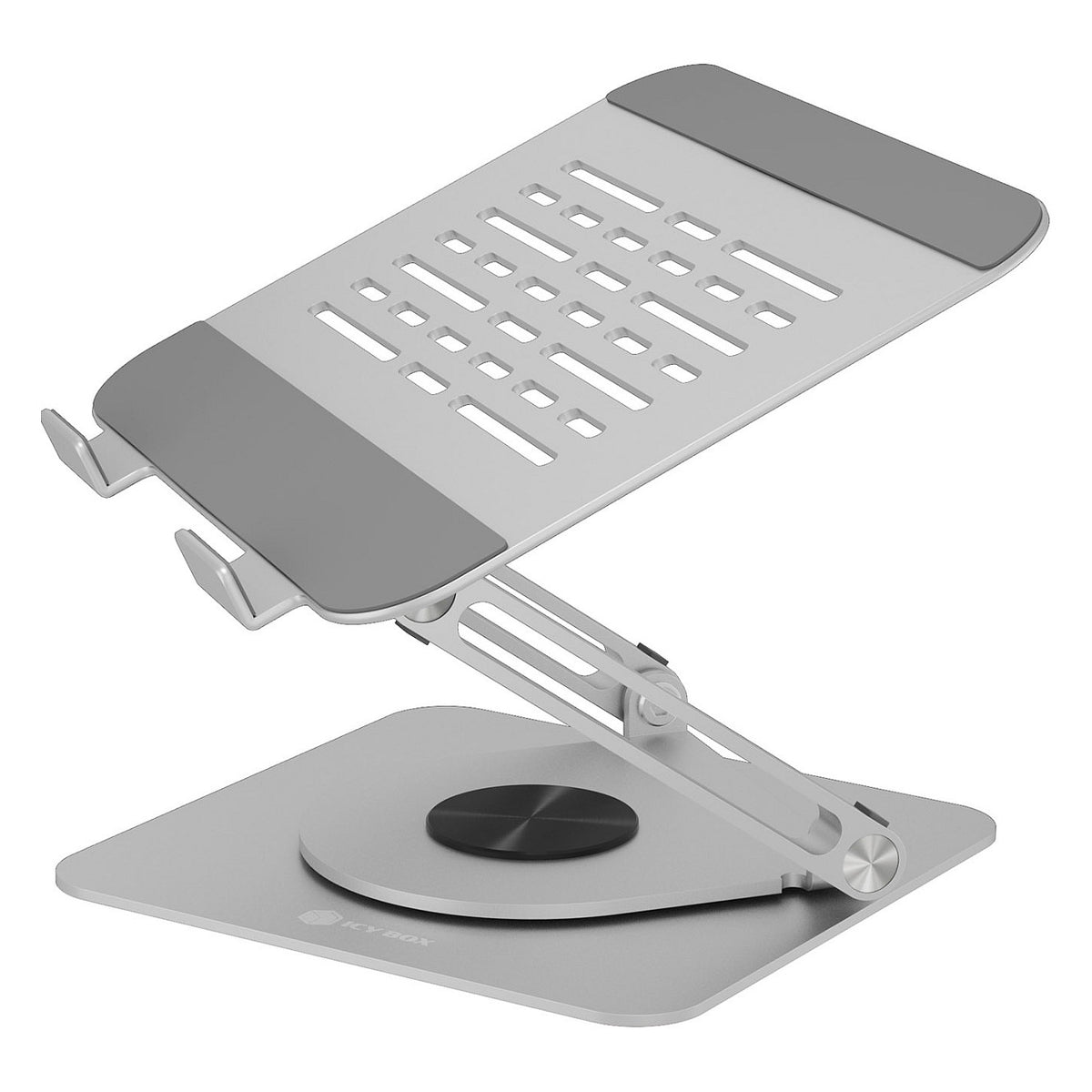 BOX Höhenverstellbarer und rotierender Notebookhalter für Notebooks bis 17