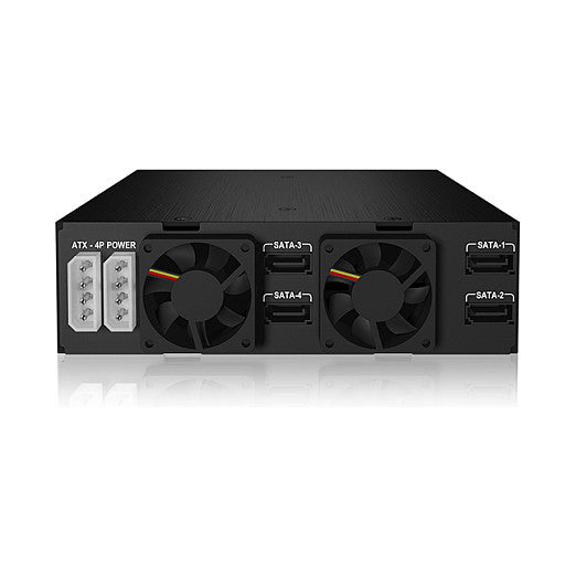 ICY BOX Backplane, 4xSATA 2,5" HDD (6-15 mm) für 1x5,25" Schacht