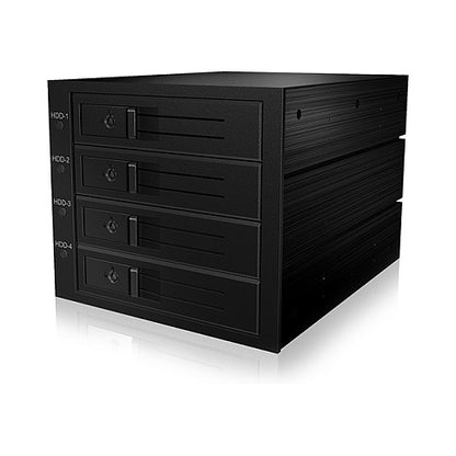 ICY BOX Backplane, 4x SAS/SATA 3,5" HDD in 3x 5,25" trägerloser, 1x Mini SAS HD