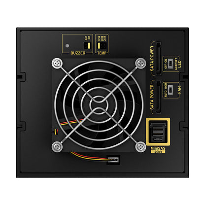 ICY BOX Backplane, 4x SAS/SATA 3,5" HDD in 3x 5,25" trägerloser, 1x Mini SAS HD