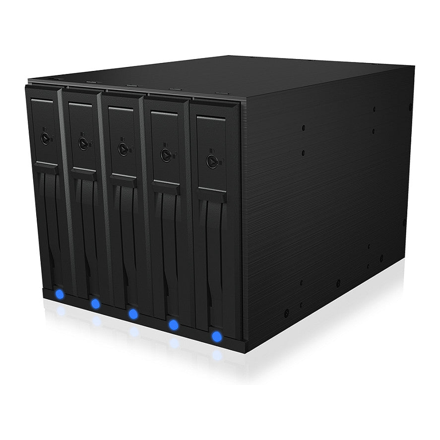 ICY BOX Backplane, 5x SATA 3,5" HDD für 3x 5,25" Schacht, Hot Swap, trägerlos