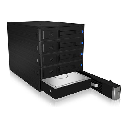 ICY BOX Backplane, 5x SATA 3,5" HDD für 3x 5,25" Schacht, Hot Swap, trägerlos