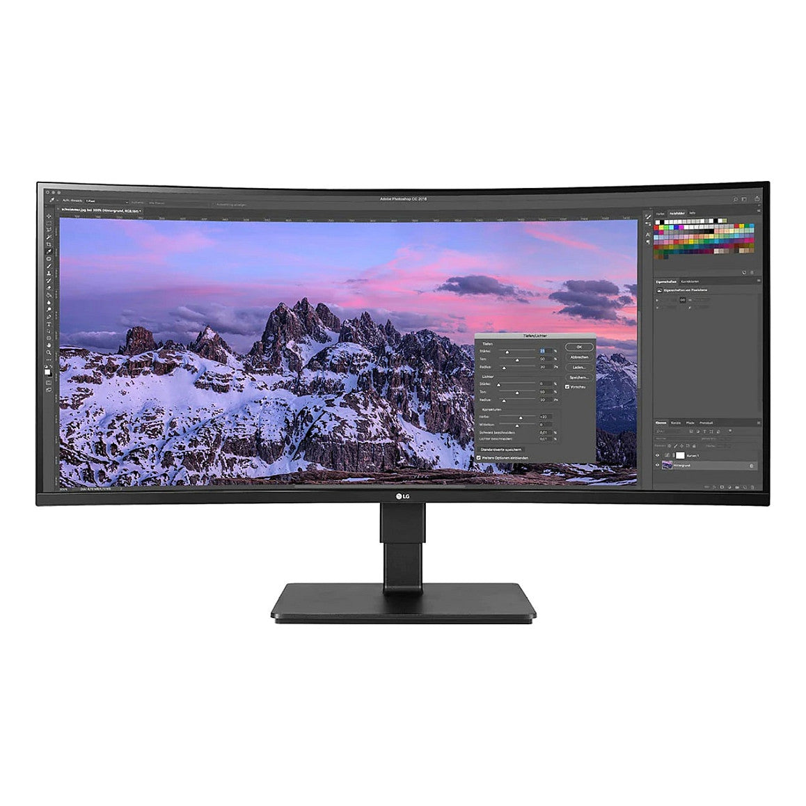 LG 35BN77CP-B.AEU 88,9cm 35Zoll VA 3440x1440 21:9 DP HDMI USB-C USB Audio-Out black
