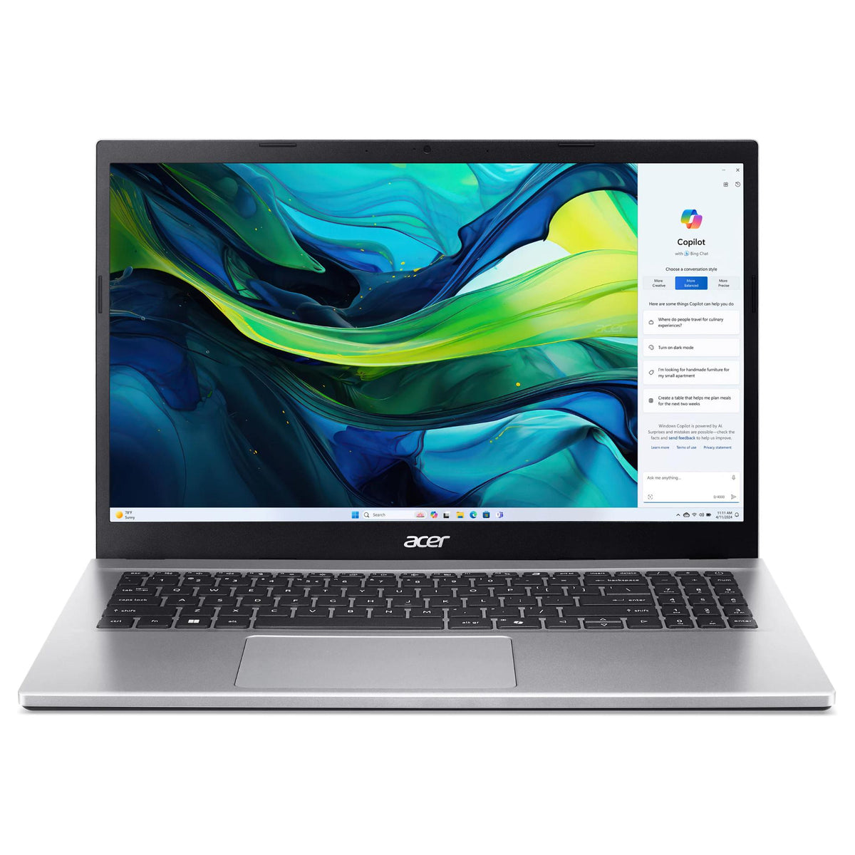 Acer Aspire Go 15 AG15-42P-R1VS RYZ7-5825U/8GB/512SSD/Linux