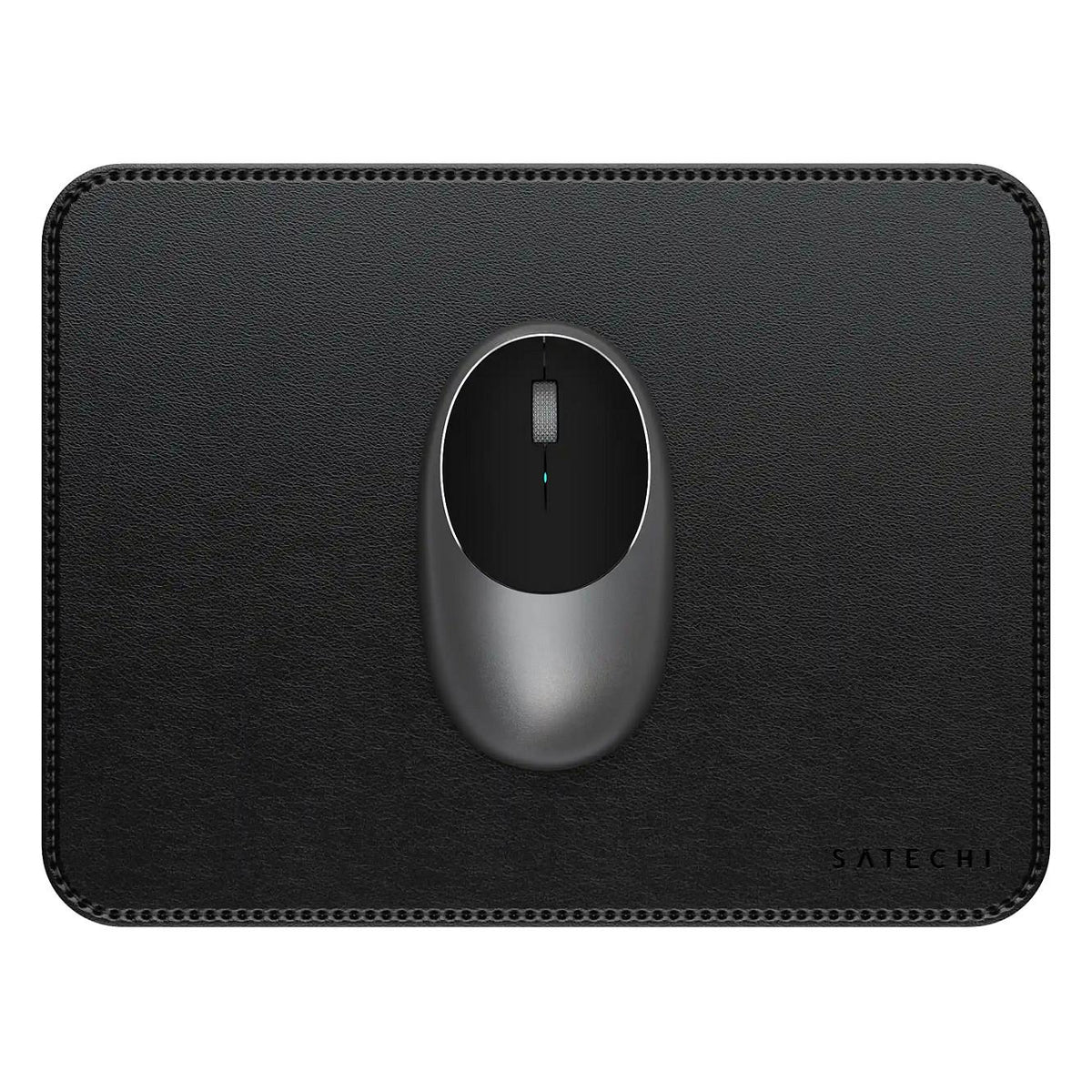 Satechi Vegan-Leather Premium Mouse Pad Black