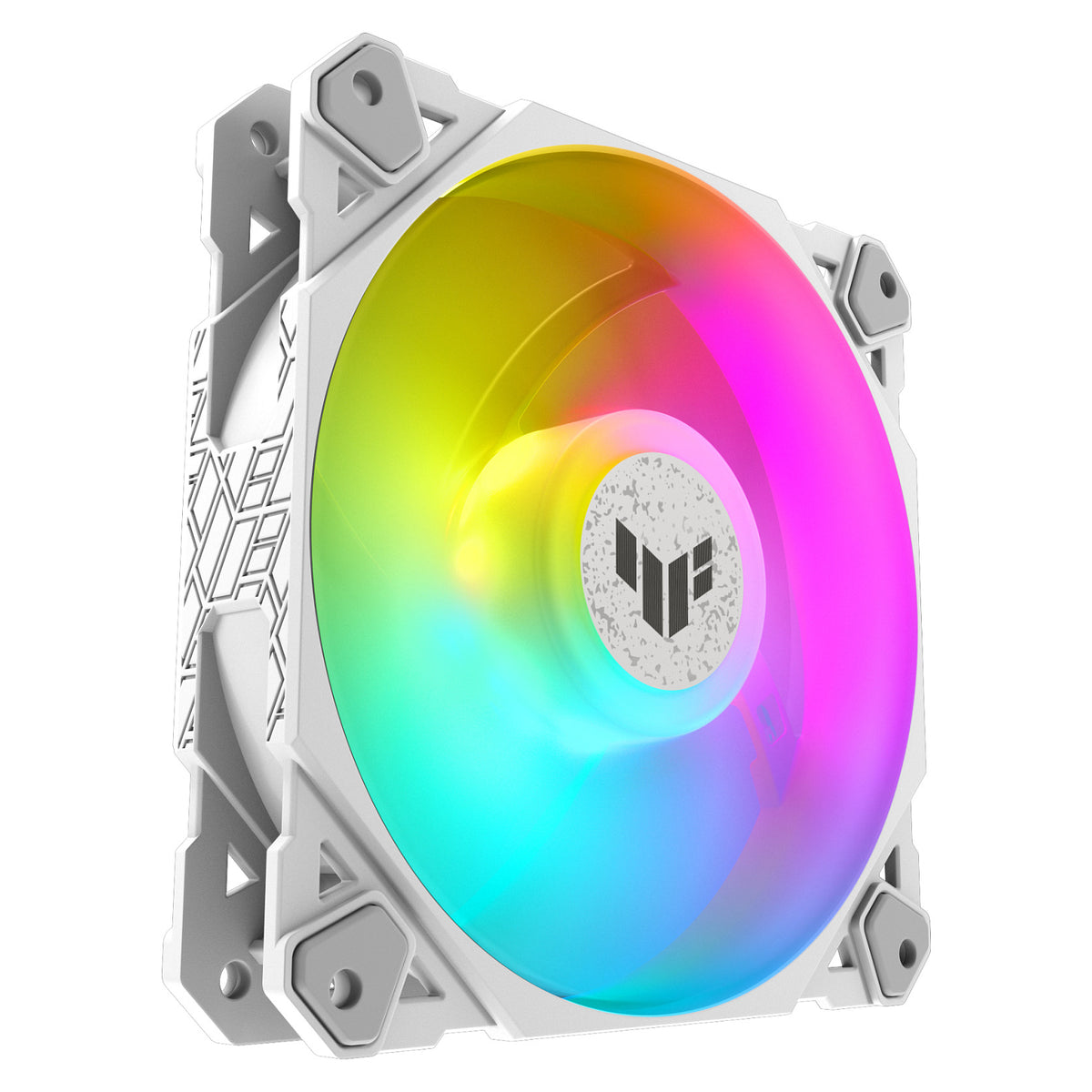 120mm ASUS TUF Gaming TF120 ARGB - White Edition - Gehäuselüfter