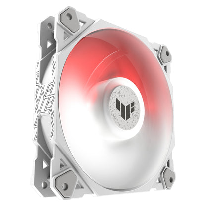 120mm ASUS TUF Gaming TF120 ARGB - White Edition - Gehäuselüfter