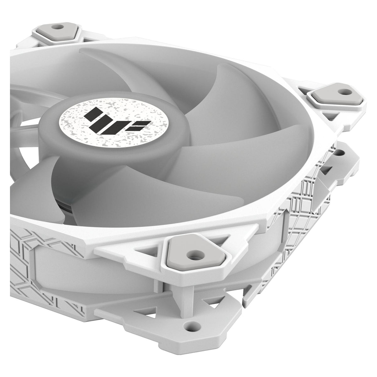 120mm ASUS TUF Gaming TF120 ARGB - White Edition - Gehäuselüfter