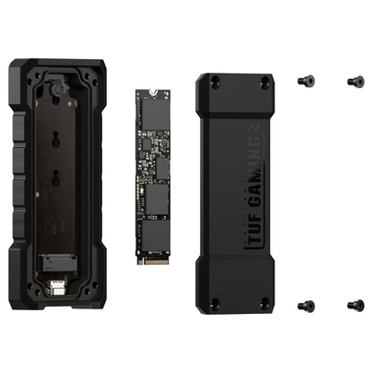 Asus TUF Gaming A2 - Speichergehäuse - M.2 - M.2 NVMe Card - USB 3.2 (Gen 2x2)