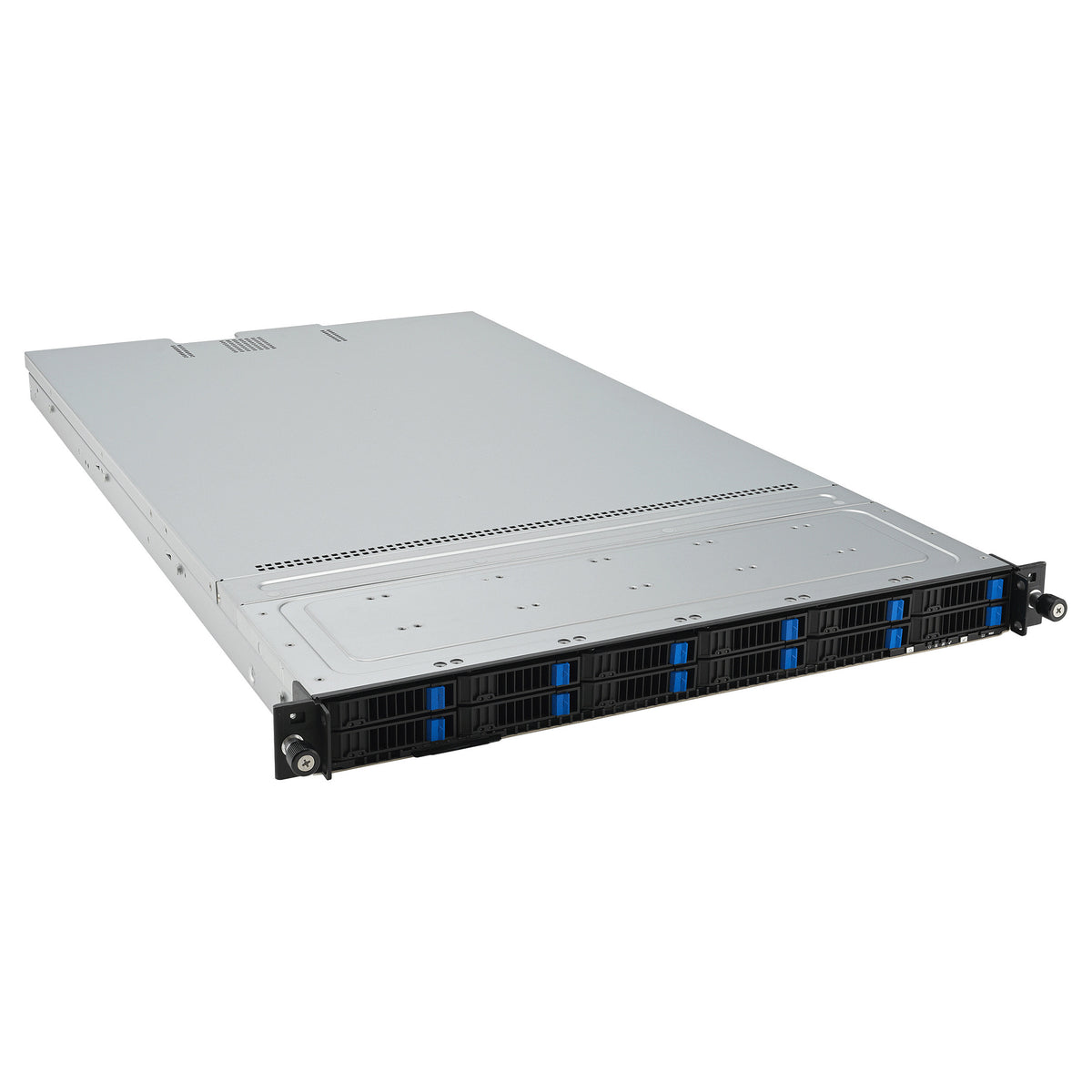 Barebone Server Asus Rack Server RS501A-E12-RS12U/1G/1.6kW/12NVMe/OCP/GPU 1U Singlel Sockel SP5 90SF03Y1-M000D0