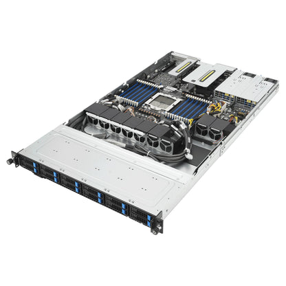 Barebone Server Asus Rack Server RS501A-E12-RS12U/1G/1.6kW/12NVMe/OCP/GPU 1U Singlel Sockel SP5 90SF03Y1-M000D0