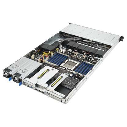 Barebone Server Asus Rack Server RS501A-E12-RS12U/1G/1.6kW/12NVMe/OCP/GPU 1U Singlel Sockel SP5 90SF03Y1-M000D0