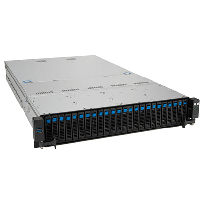 Barebone Server Asus Rack Server RS521A-E12-RS24U/1G/2kW/16NVMe/FAN/RH/OCP/GPU 2U Single Sockel SP5 90SF03X1-M000R0