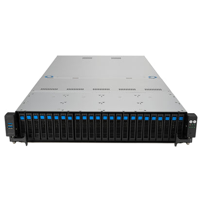 Barebone Server Asus Rack Server RS521A-E12-RS24U/1G/2kW/16NVMe/FAN/RH/OCP/GPU 2U Single Sockel SP5 90SF03X1-M000R0