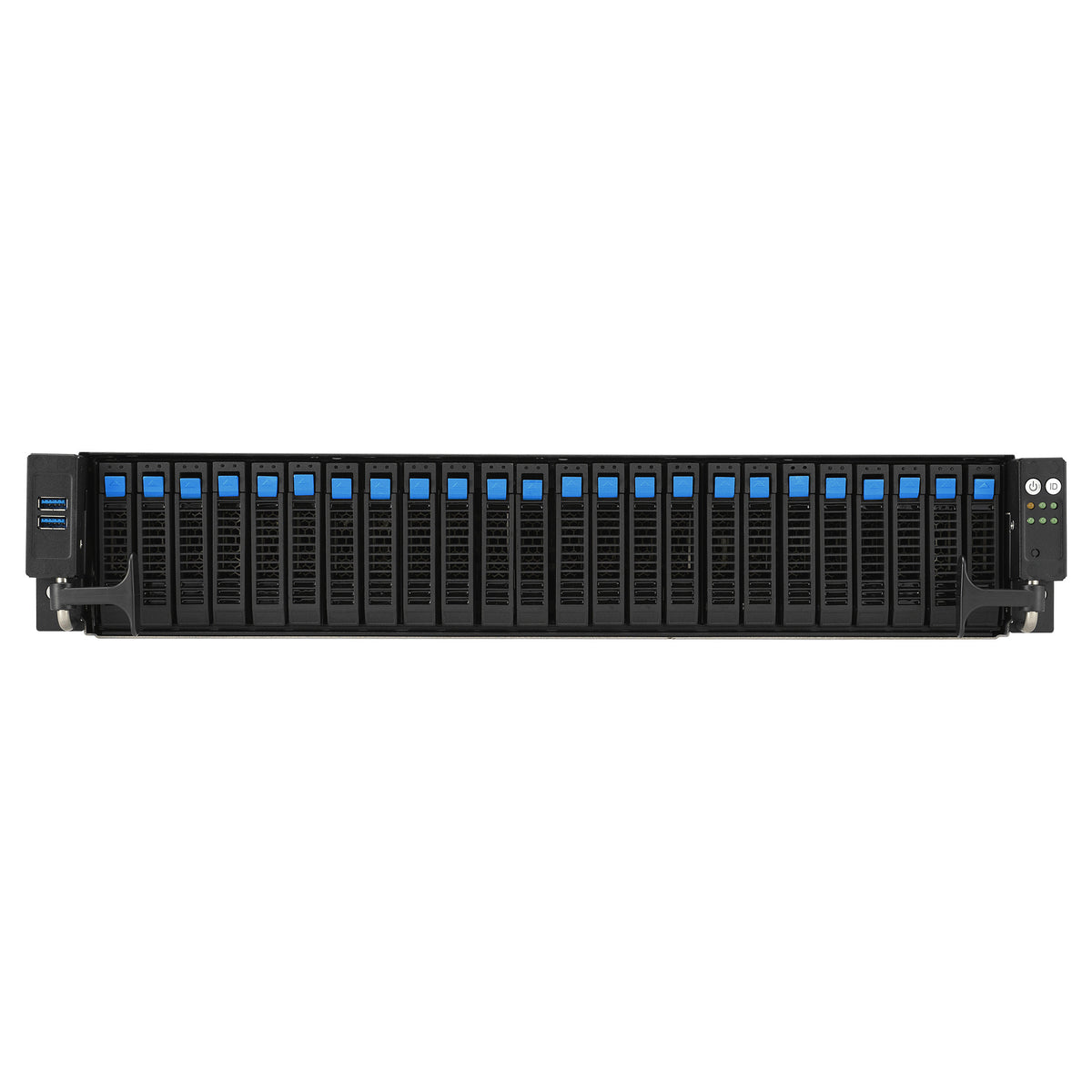 Barebone Server Asus Rack Server RS521A-E12-RS24U/1G/2kW/16NVMe/FAN/RH/OCP/GPU 2U Single Sockel SP5 90SF03X1-M000R0