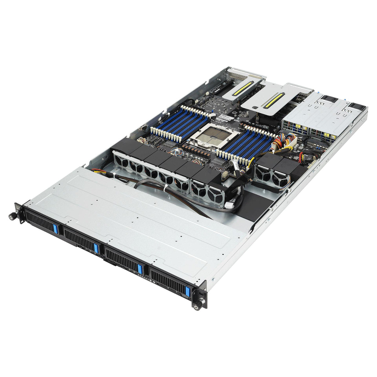 Barebone Server Asus Rack Server RS501A-E12-RS4/1G/1600W/OCP 1U Single Sockel SP5 90SF03Y1-M000N0