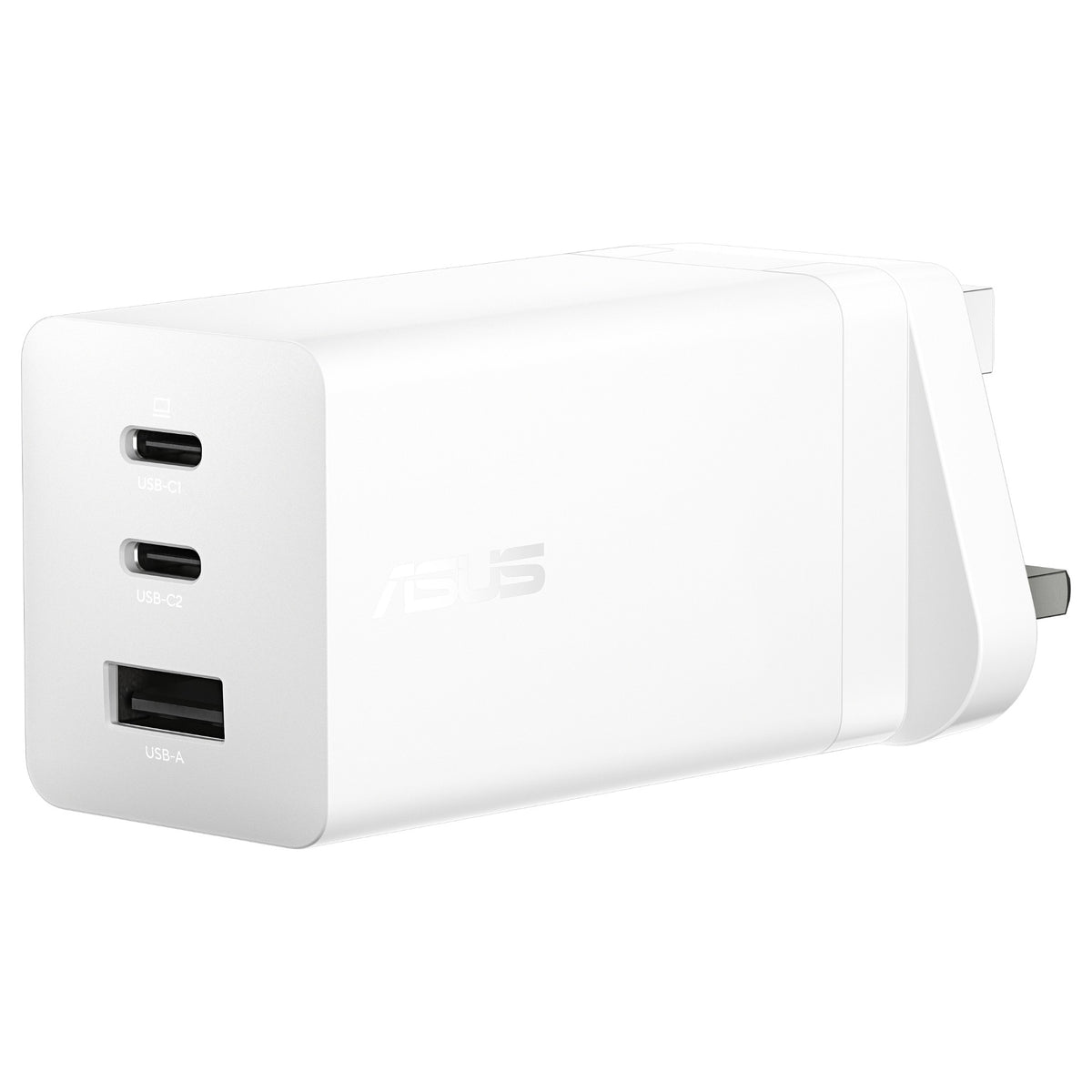 N Asus Universal Ladekabel 1,5m 100 Watt USB-C GaN Ladegerät Universal Weiß AC Schnellladung