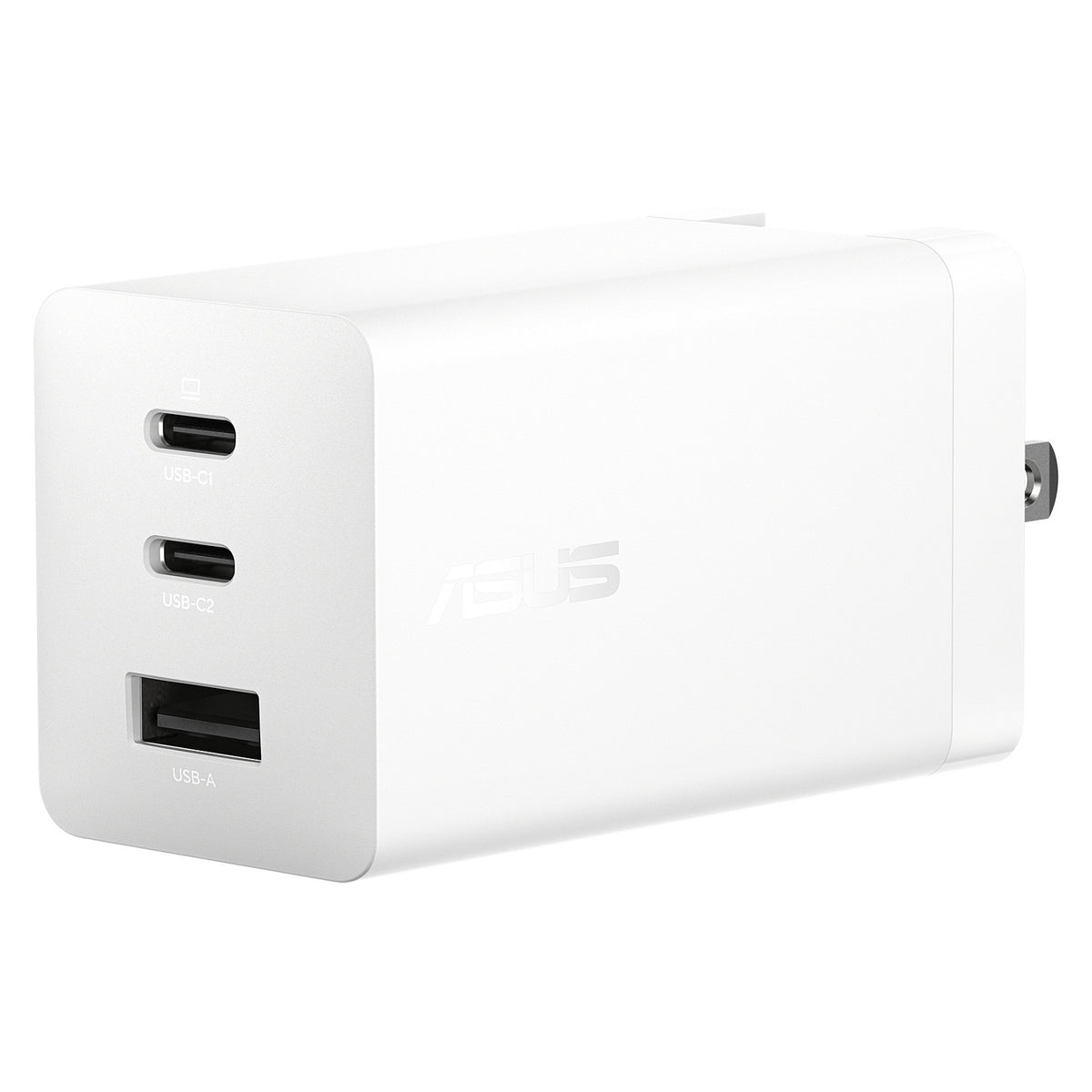 N Asus Universal Ladekabel 1,5m 100 Watt USB-C GaN Ladegerät Universal Weiß AC Schnellladung