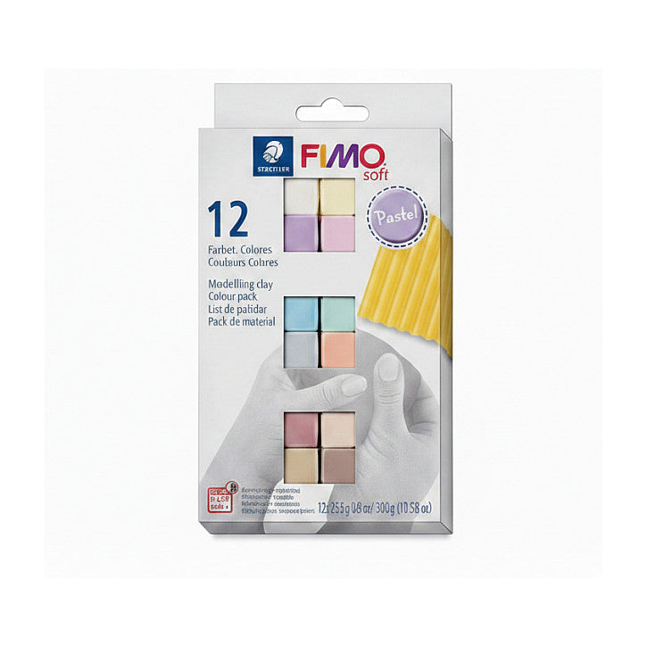 Set Mod.masse Fimo soft MP PC 12*25g div. Farben