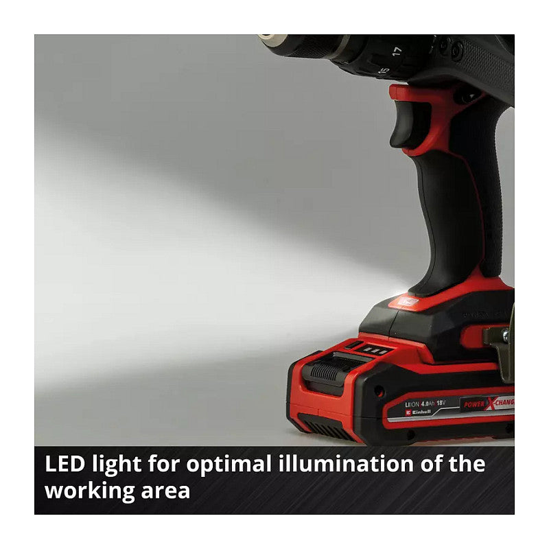 Professional Akku-Schlagbohrschrauber TP-CD 18/120 Li-i BL - Solo, 18Volt (schwarz/rot, ohne Akku und Ladegert)