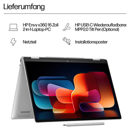 HP ENVY x360 16-ac0158ng CU5 125U/16GB/512SSD/W11 Home Touch