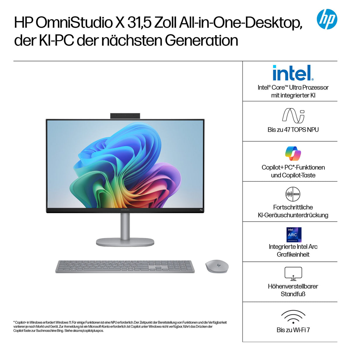 AIO HP OmniStudio X All-in-One PC 32-c1173ng CU7 256V/16GB/1TBSSD/W11 Home
