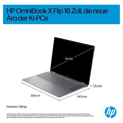 HP OmniBook X Flip 16-ar0154ng RYZ AI 5 340/16GB/512SSD/W11 Home