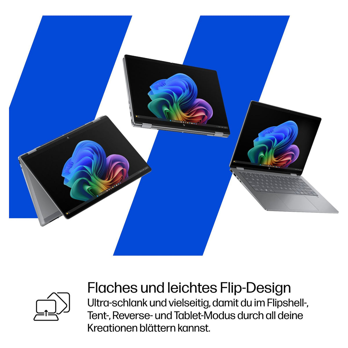 HP OmniBook X Flip 14-fk0154ng RYZ AI 5 340/16GB/512SSD/W11 Home Touch