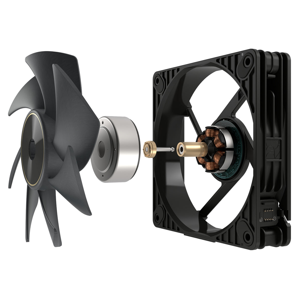 120mm ASUS PROART PF120 PWM BLACK 3IN1