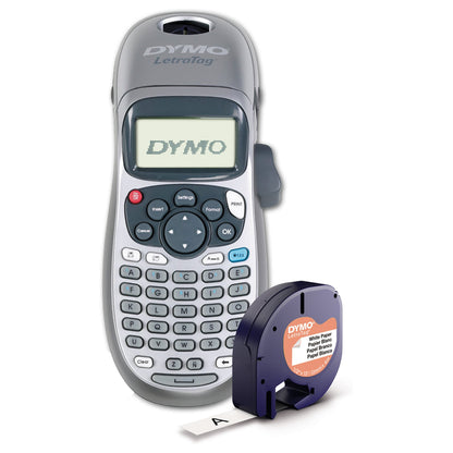 DYMO LetraTag LT-100H Beschriftungsgerät - Silber Edition inkl. Batterien
