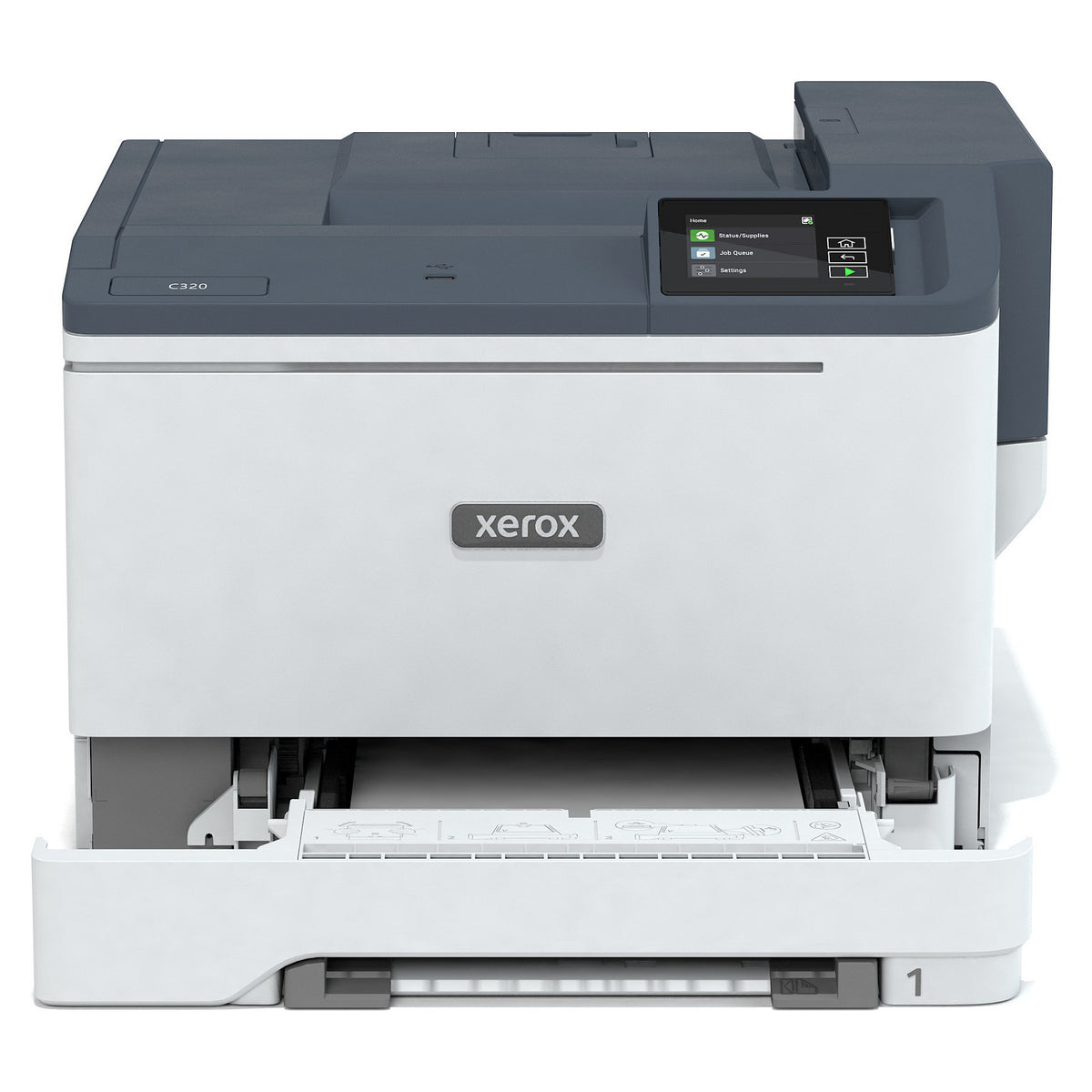 Xerox C320 Farblaserdrucker DNI, A4, Laser, Farbdruck, 4800 x 4800 DPI, 33 Seiten pro Minute, Duplex, WLAN